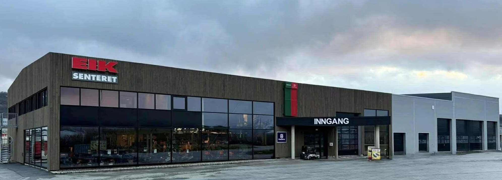 Eiksenteret Sortland fasade